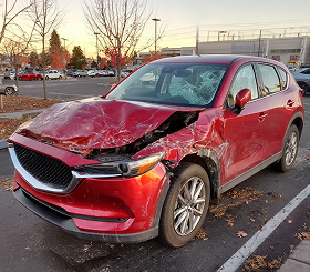 Crashed 2017 Mazda CX-5